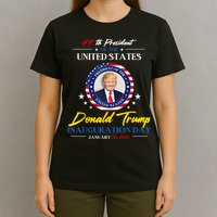 President Donald Trump Inauguration Day 2025 47th President T-Shirt