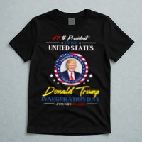President Donald Trump Inauguration Day 2025 47th President T-Shirt