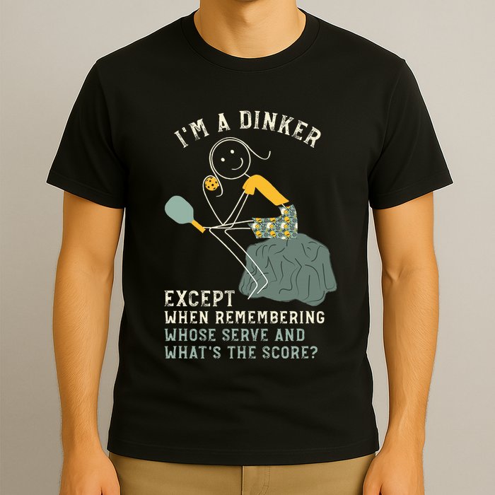 Pickleball Dinker Thinker For Pickleball Player T-Shirt
