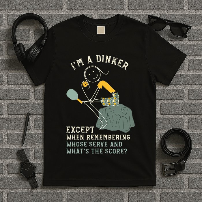 Pickleball Dinker Thinker For Pickleball Player T-Shirt