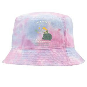 Pickleball Dinker Thinker For Pickleball Player Tie-Dyed Bucket Hat