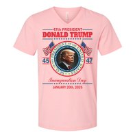President Donald Trump Inauguration Day 2025 V-Neck T-Shirt