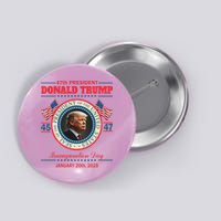 President Donald Trump Inauguration Day 2025 Button