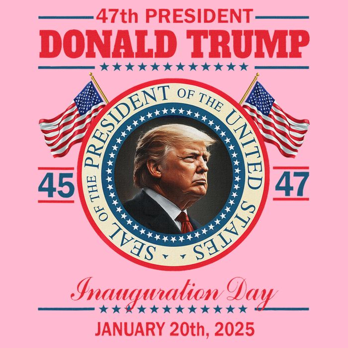 President Donald Trump Inauguration Day 2025 Button