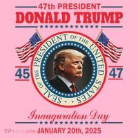 President Donald Trump Inauguration Day 2025 Kids T-Shirt
