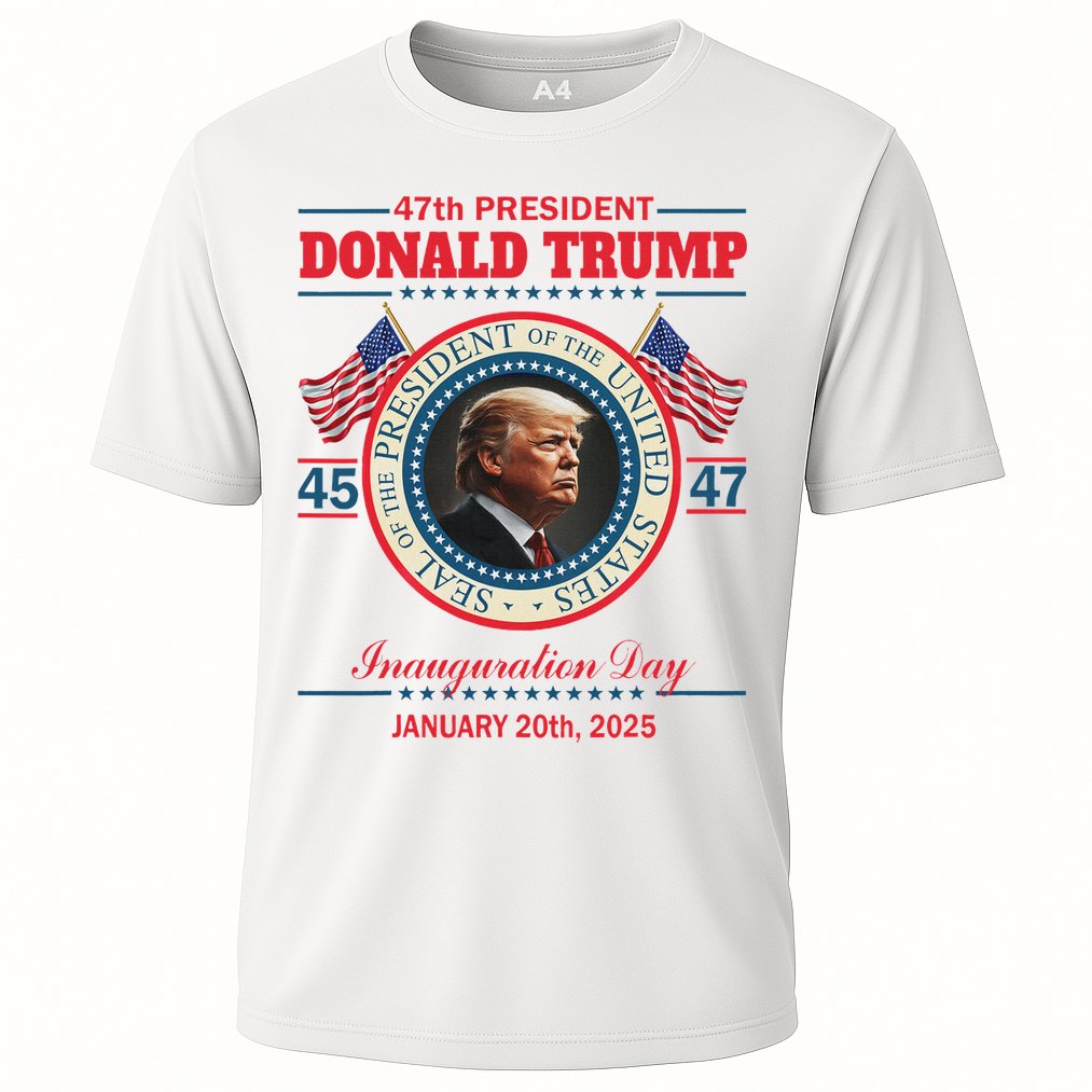 President Donald Trump Inauguration Day 2025 Cooling Performance Crew T-Shirt