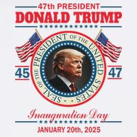 President Donald Trump Inauguration Day 2025 Cooling Performance Crew T-Shirt