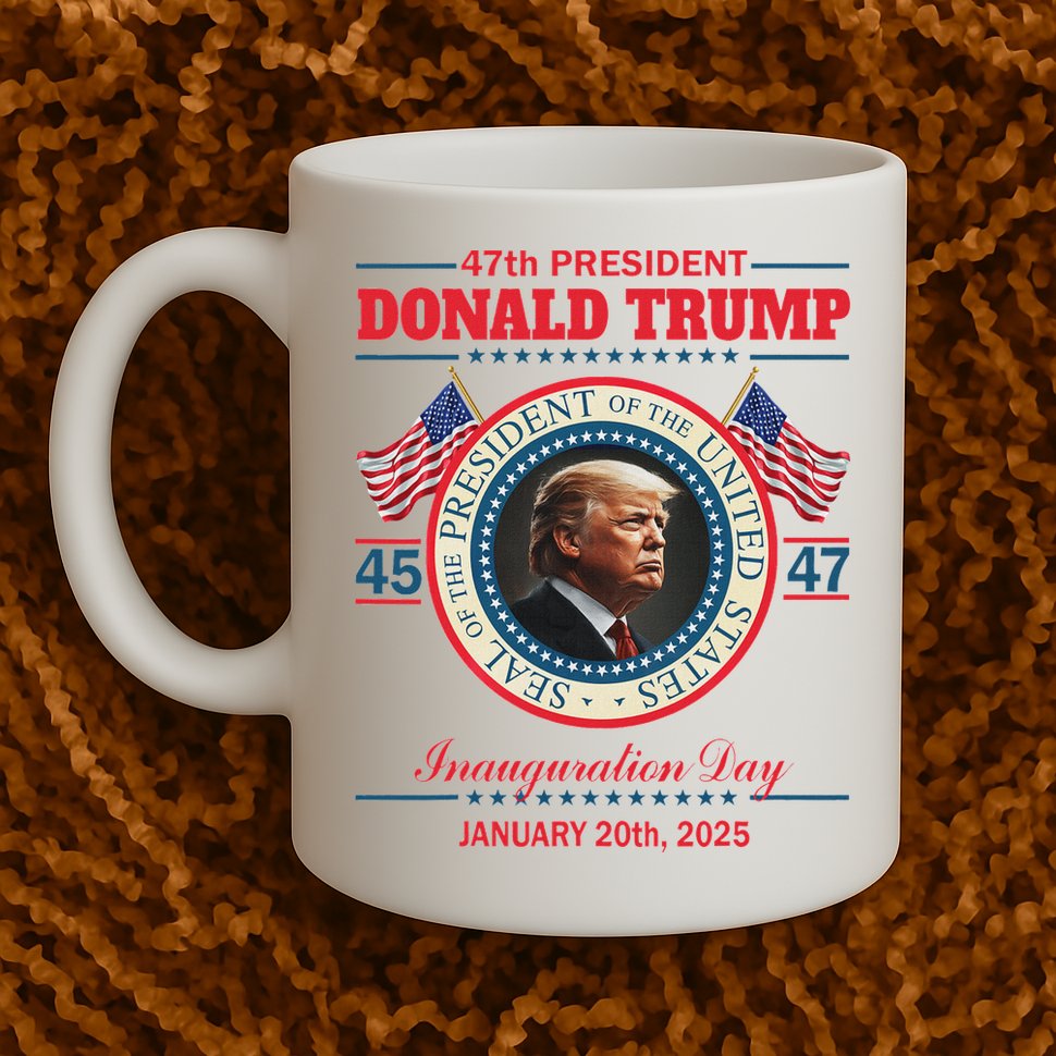 President Donald Trump Inauguration Day 2025 Mug