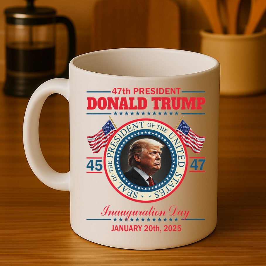 President Donald Trump Inauguration Day 2025 Mug