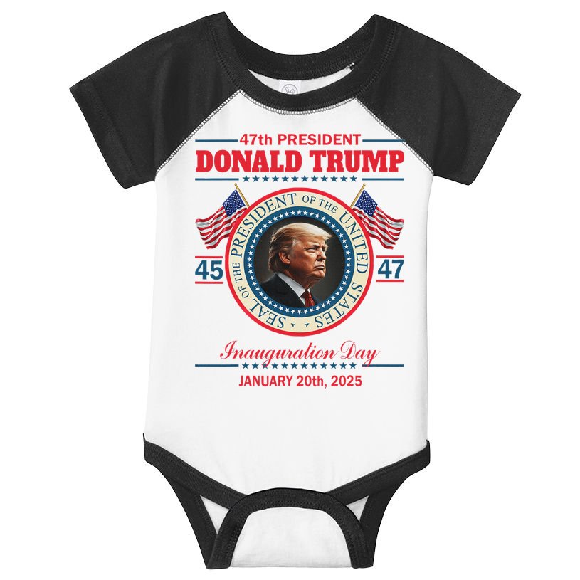 President Donald Trump Inauguration Day 2025 Infant Baby Jersey Bodysuit