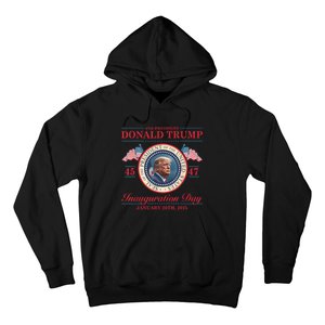 President Donald Trump Inauguration Day 2025 Memorabilia Hoodie