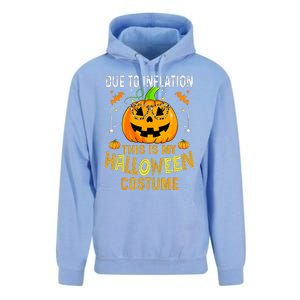 Pumpkin Due To Inflation This Is My Halloween Custome Unisex Surf Hoodie