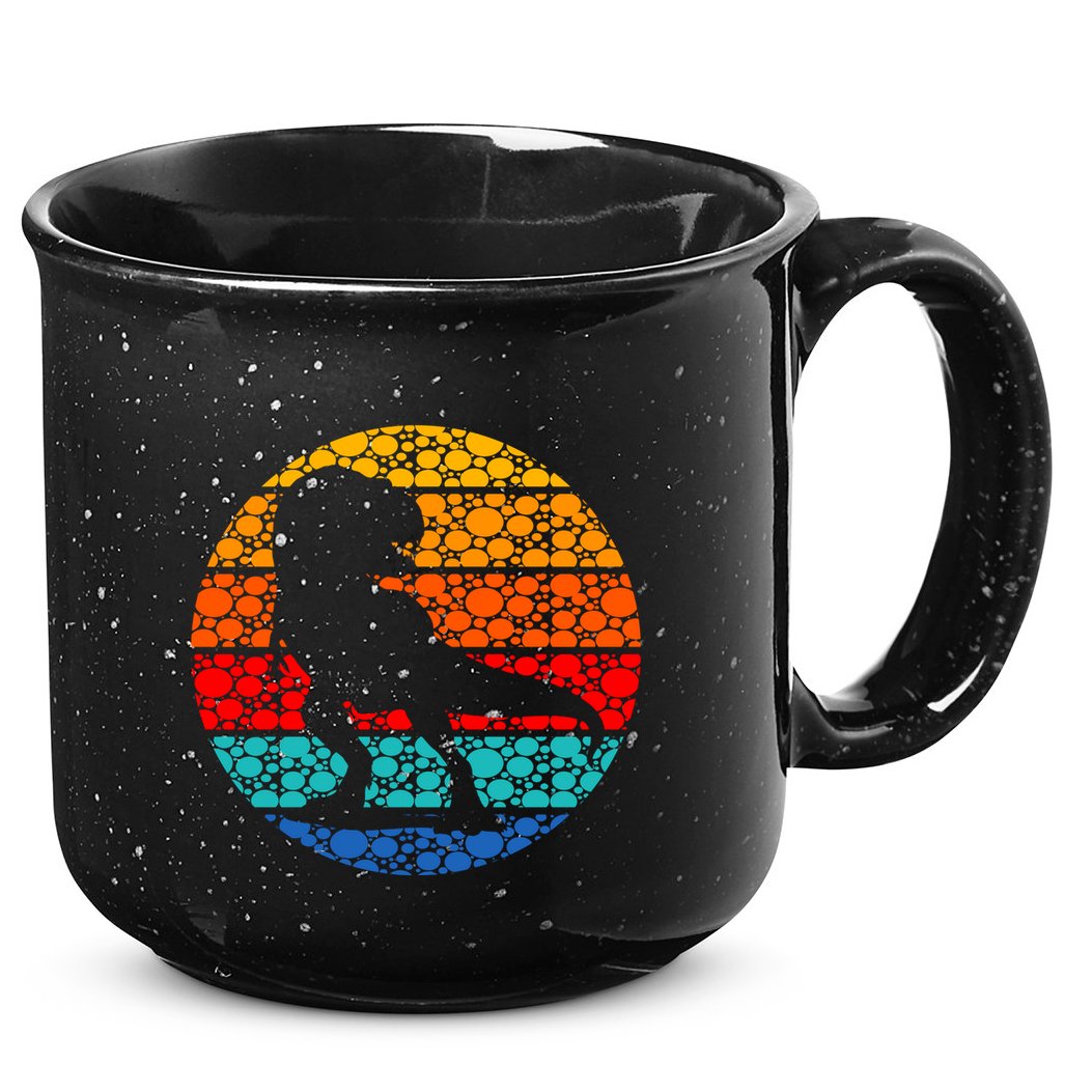 Polka Dots Trex International Dot Day 15oz Campfire Ceramic Mug