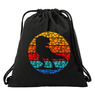 Polka Dots Trex International Dot Day Drawstring Bag