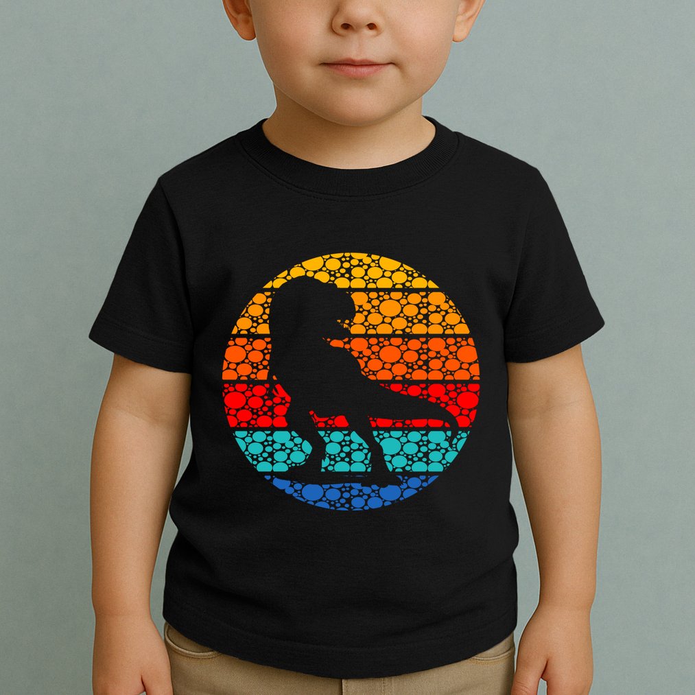 Polka Dots Trex International Dot Day Toddler T-Shirt