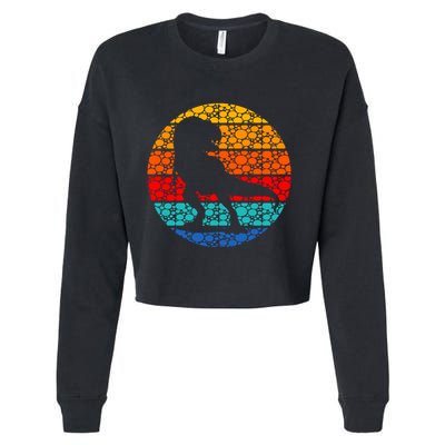 Polka Dots Trex International Dot Day Cropped Pullover Crew