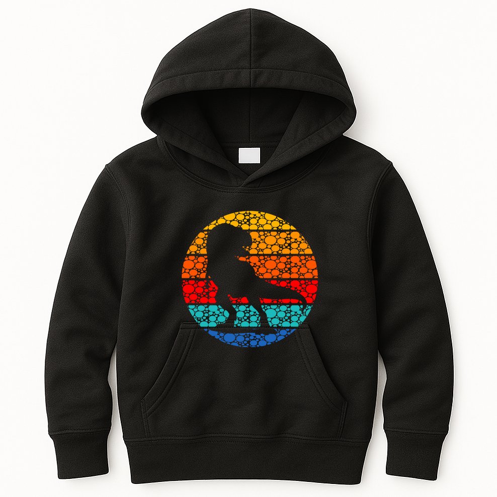 Polka Dots Trex International Dot Day Kids Hoodie