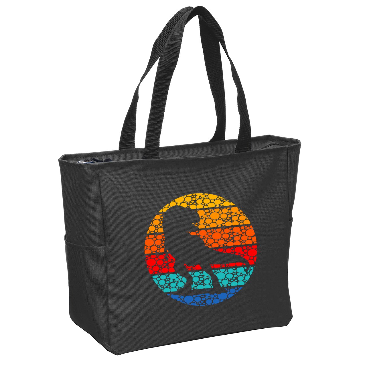 Polka Dots Trex International Dot Day Zip Tote Bag