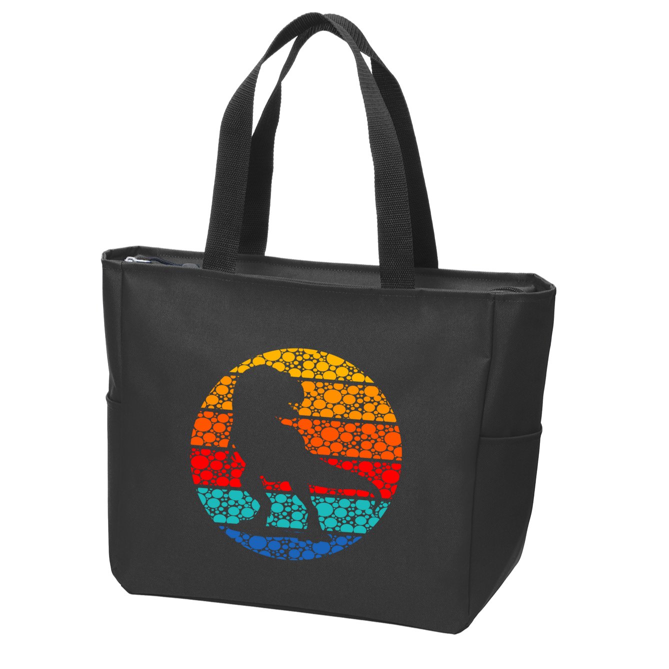 Polka Dots Trex International Dot Day Zip Tote Bag