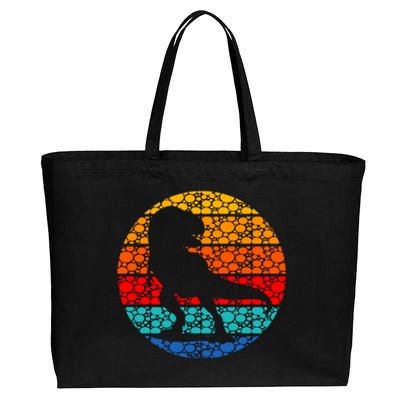 Polka Dots Trex International Dot Day Cotton Canvas Jumbo Tote