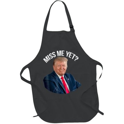 President Donald Trump Miss Me Yet Funny Political 2024 Us Flag Apron