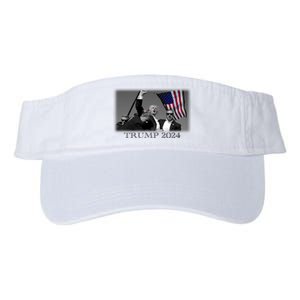 President Donald Trump 2024 Failed Attempt Usa Patriotic Valucap Bio-Washed Visor