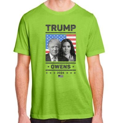 President Donald Trump And Vice President Candace Owens 2024 Adult ChromaSoft Performance T-Shirt