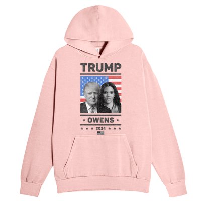 President Donald Trump And Vice President Candace Owens 2024 Urban Pullover Hoodie