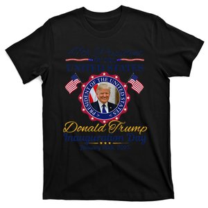 President Donald Trump Inauguration Day 2025 Memorabilia Gift T-Shirt