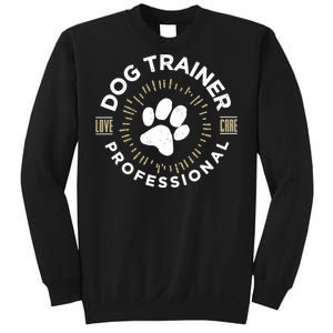 Professional Dog Trainer Long Sleeve Sweatshirt