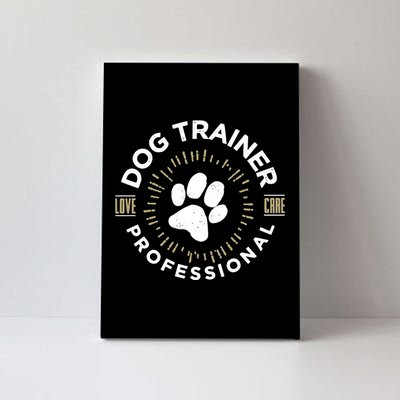 Professional Dog Trainer Long Sleeve Canvas