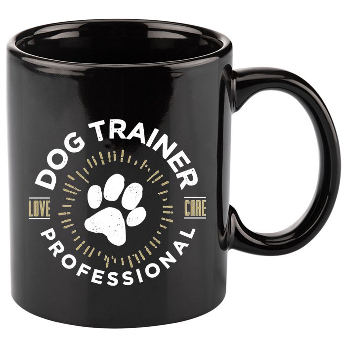 Professional Dog Trainer Long Sleeve 11oz C Handle Ceramic Mug