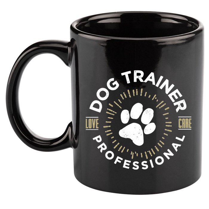 Professional Dog Trainer Long Sleeve 11oz C Handle Ceramic Mug