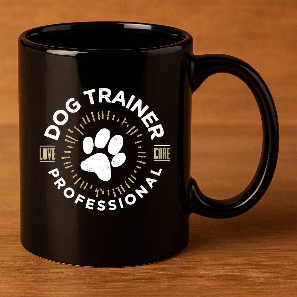 Professional Dog Trainer Long Sleeve 11oz C Handle Ceramic Mug