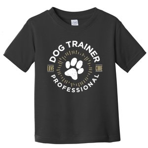 Professional Dog Trainer Long Sleeve Toddler T-Shirt