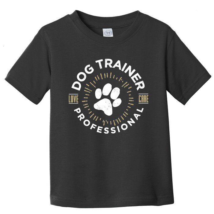 Professional Dog Trainer Long Sleeve Toddler T-Shirt