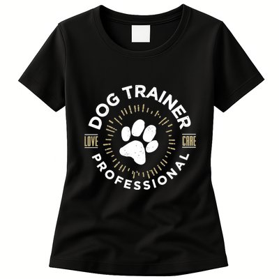 Professional Dog Trainer Long Sleeve Womens T-Shirt