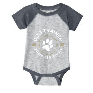 Professional Dog Trainer Long Sleeve Infant Baby Jersey Bodysuit