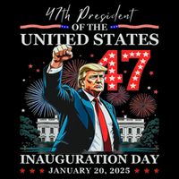 President Donald Trump 47th Inauguration Day January 20 2025 Backpack