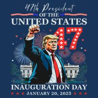 President Donald Trump 47th Inauguration Day January 20 2025 Toddler Hoodie