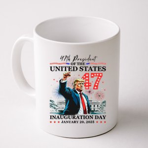 President Donald Trump 47th Inauguration Day January 20 2025 Coffee Mug