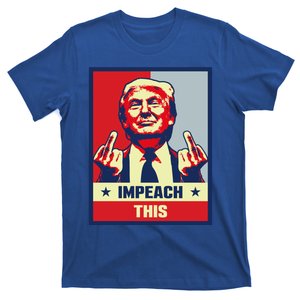 Pro Donald Trump Funny Gift Republican Conservative Impeach This Gift T-Shirt