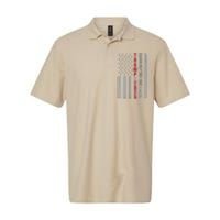 President Donald Trump Inauguration Day 2025 Vintage Us Flag Softstyle Adult Sport Polo