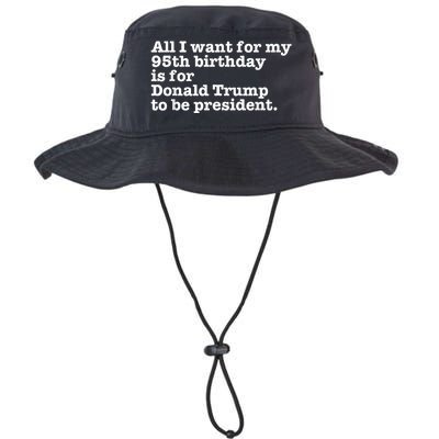 Pro Donald Trump President Funny 95th Birthday Gag Gift Joke Legacy Cool Fit Booney Bucket Hat