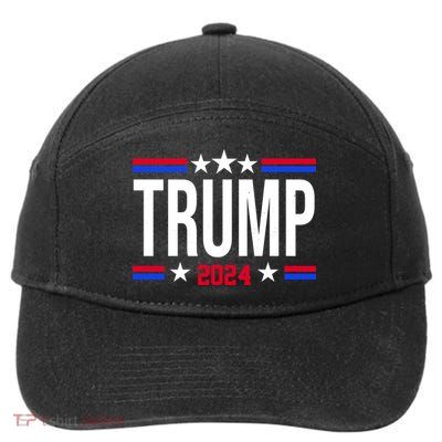 Pro Donald Trump 2024 Usa Election 7-Panel Snapback Hat
