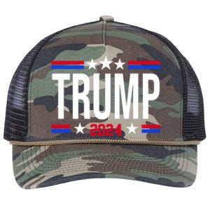 Pro Donald Trump 2024 Usa Election Retro Rope Trucker Hat Cap