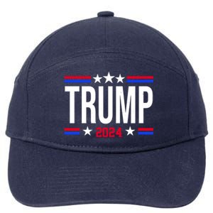 Pro Donald Trump 2024 Usa Election 7-Panel Snapback Hat