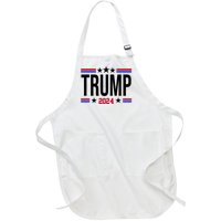 Pro Donald Trump 2024 Usa Election Full-Length Apron With Pockets