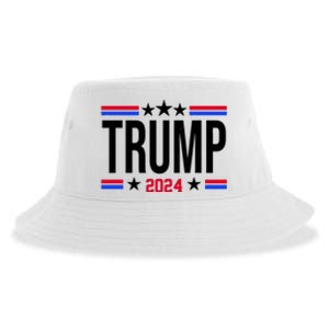 Pro Donald Trump 2024 Usa Election Sustainable Bucket Hat