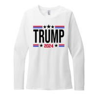 Pro Donald Trump 2024 Usa Election Womens CVC Long Sleeve Shirt